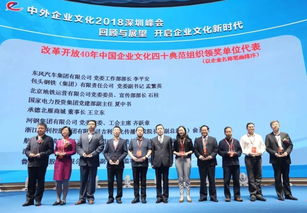 優秀巴士集團榮獲“改革開放40年中國企業文化四十典范組織”稱號